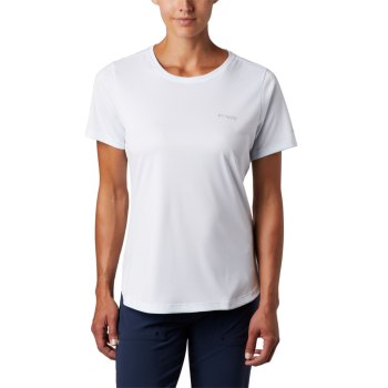Columbia Ženske Majice - PFG Zero II Short Sleeve Bijele | BADU-41368